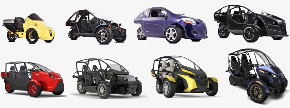 Arcimoto has prototyped eight generations of its Fun Utility Vehicle since 2007