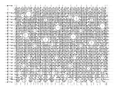 The O-14 was created using high-strength, self-consolidating concrete cast around steel mesh reinforcement