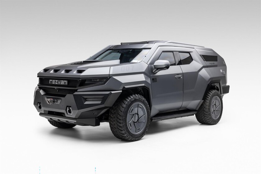 Rezvani has made a name for itself with its bold and unapologetically extravagant vehicles, such as the Hercules 6x6 – massive in both size and cost. For 2025, the brand introduces the Vengeance, a custom-built SUV designed to be both luxurious and apocalypse-ready.