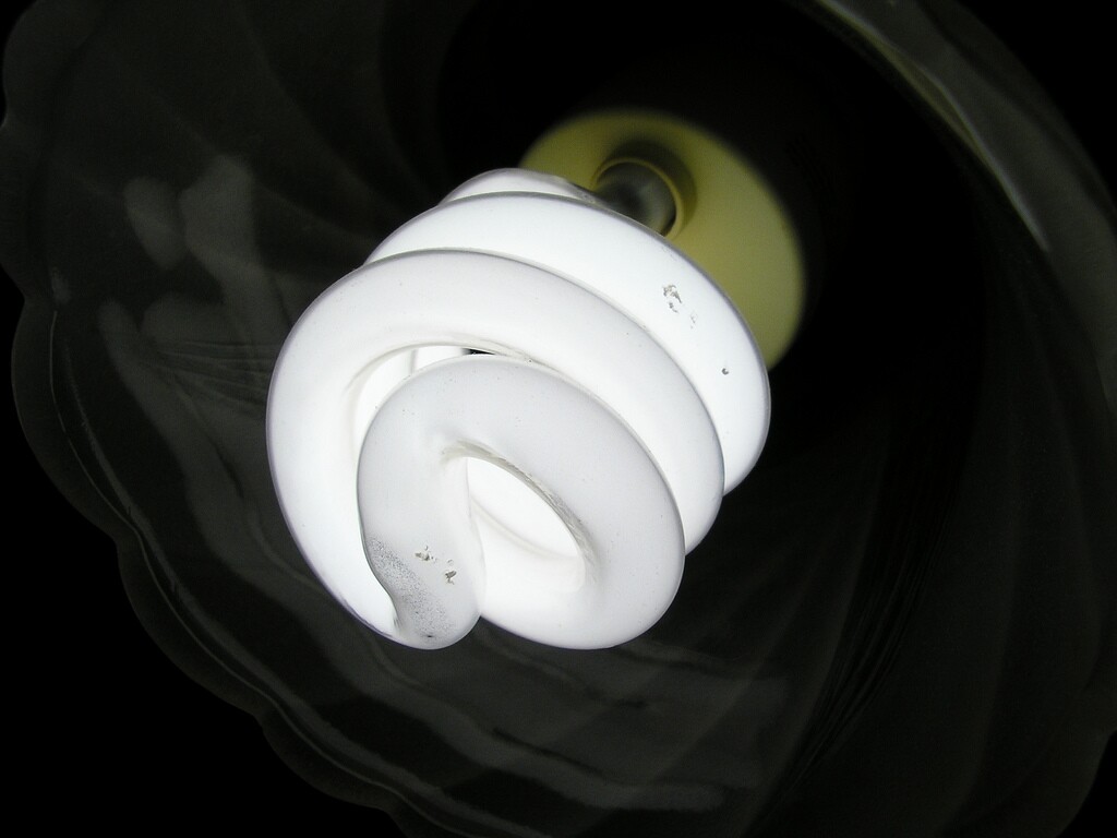 Compact fluorescent light bulbs are often criticized for being dim and slow to warm up (Photo: Mathew Bajoras)