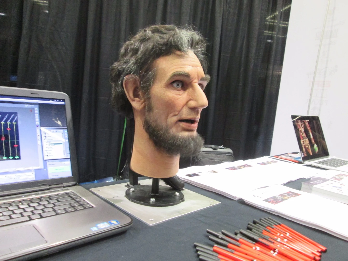 Disney's robotic Lincoln shows the impressive progress of anamatronics