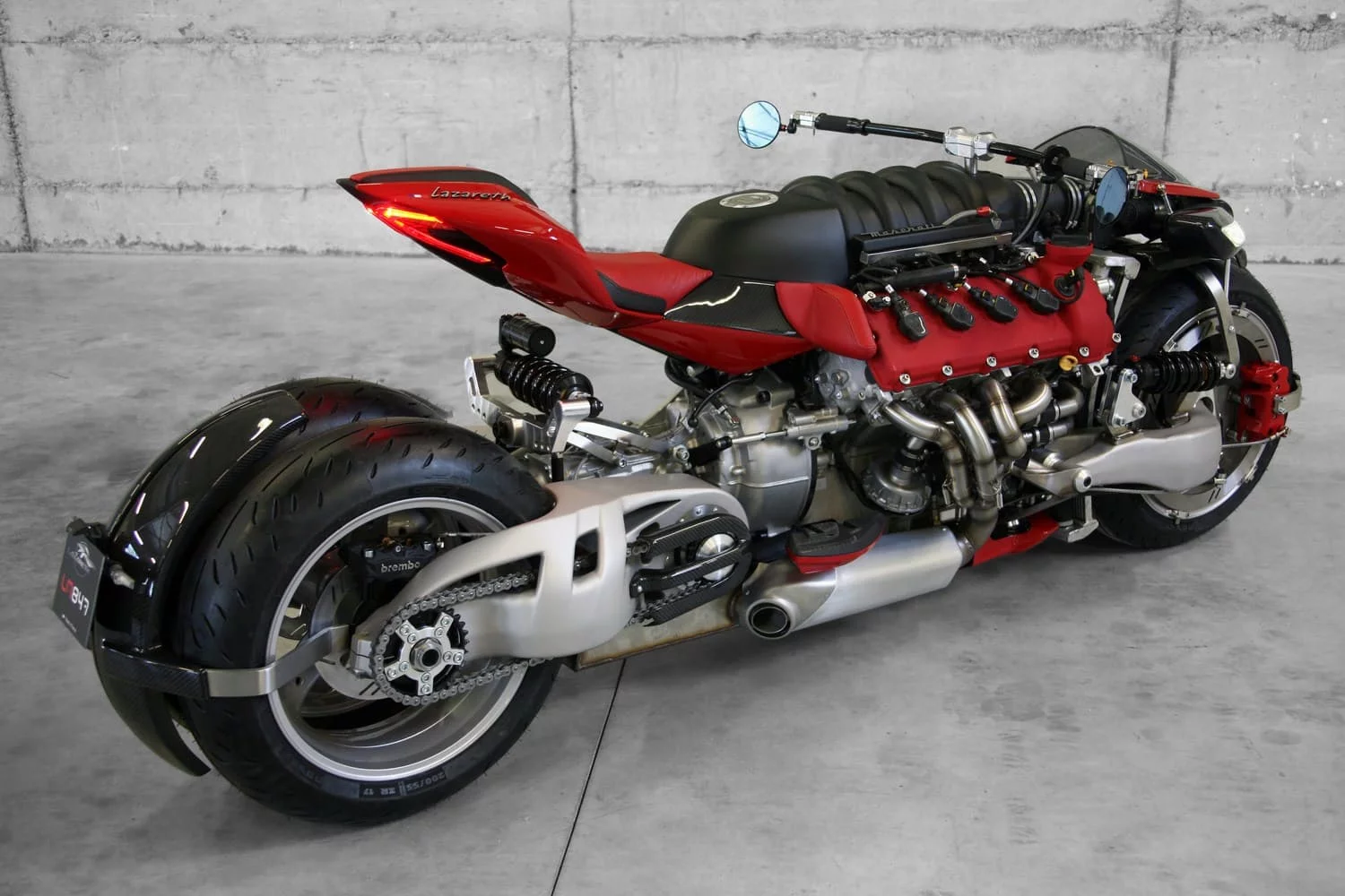 Lazareth LM847: 470-odd horsepower ought to do the trick if this thing ever gets ridden for real