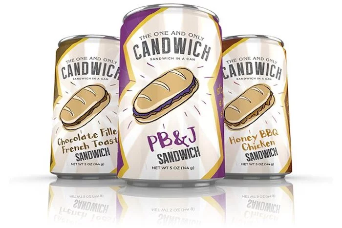 The Candwich is a sandwich in a can, and looks like one of the most depressing foods out there