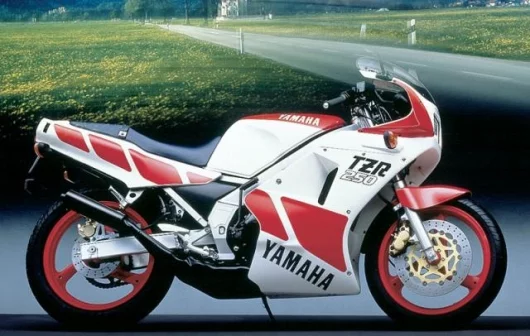 The last of Yamaha's roadbike 250 dynasty - the TZR250 of 1987