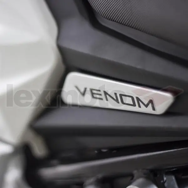 The Venom is targeted at European holders of A1 category licenses (up to 125 cc and 11 kW)