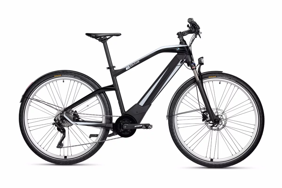 The BMW Active Hybrid e-bike hides a removable battery and motor inside its frame