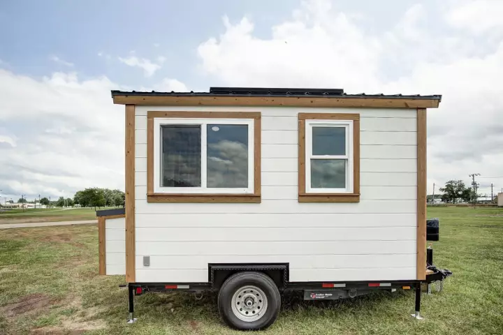 Despite being just 12-ft long, the Nugget has a total floorspace of 102 sq ft