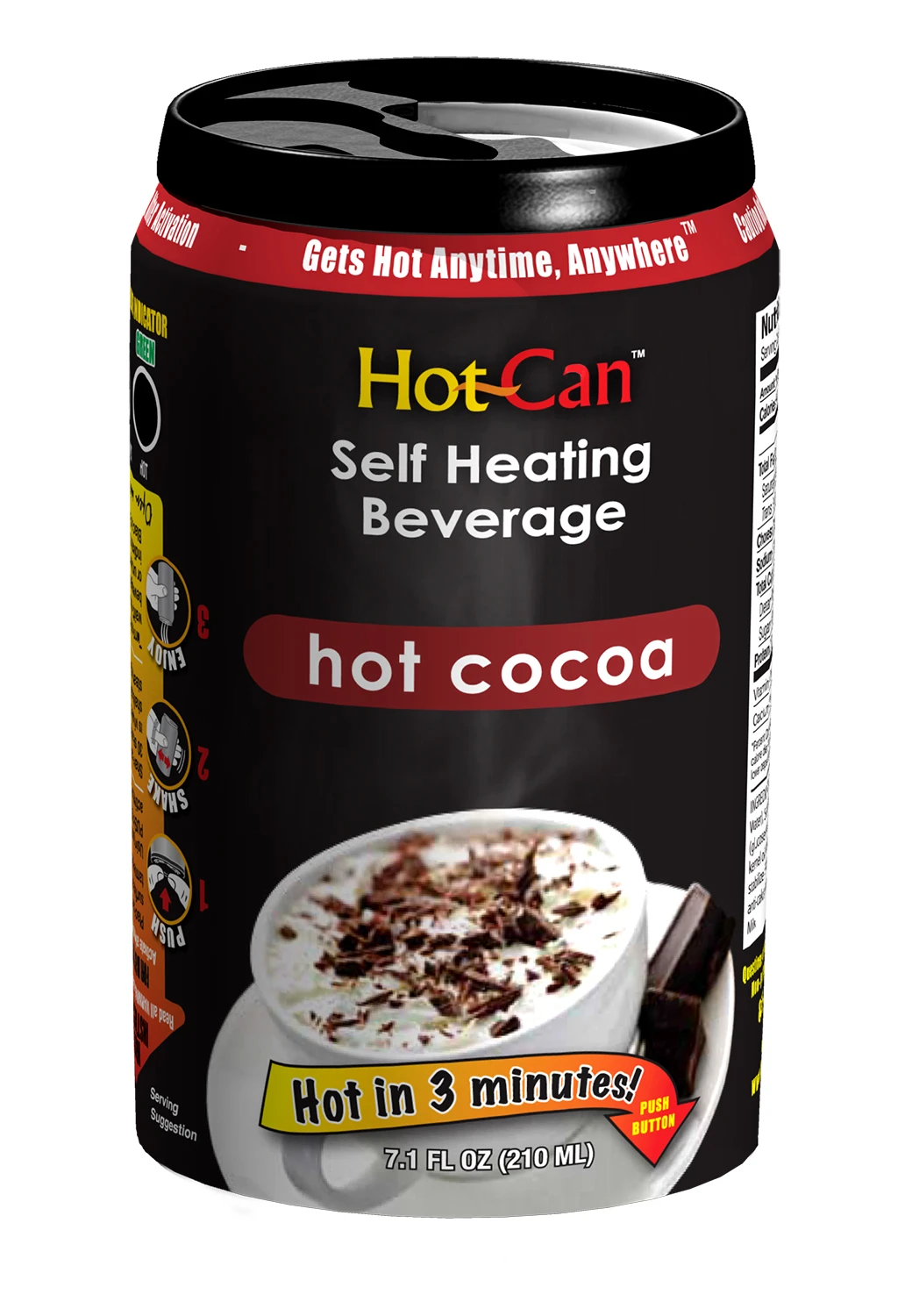 Hot Can offers a variety of flavors
