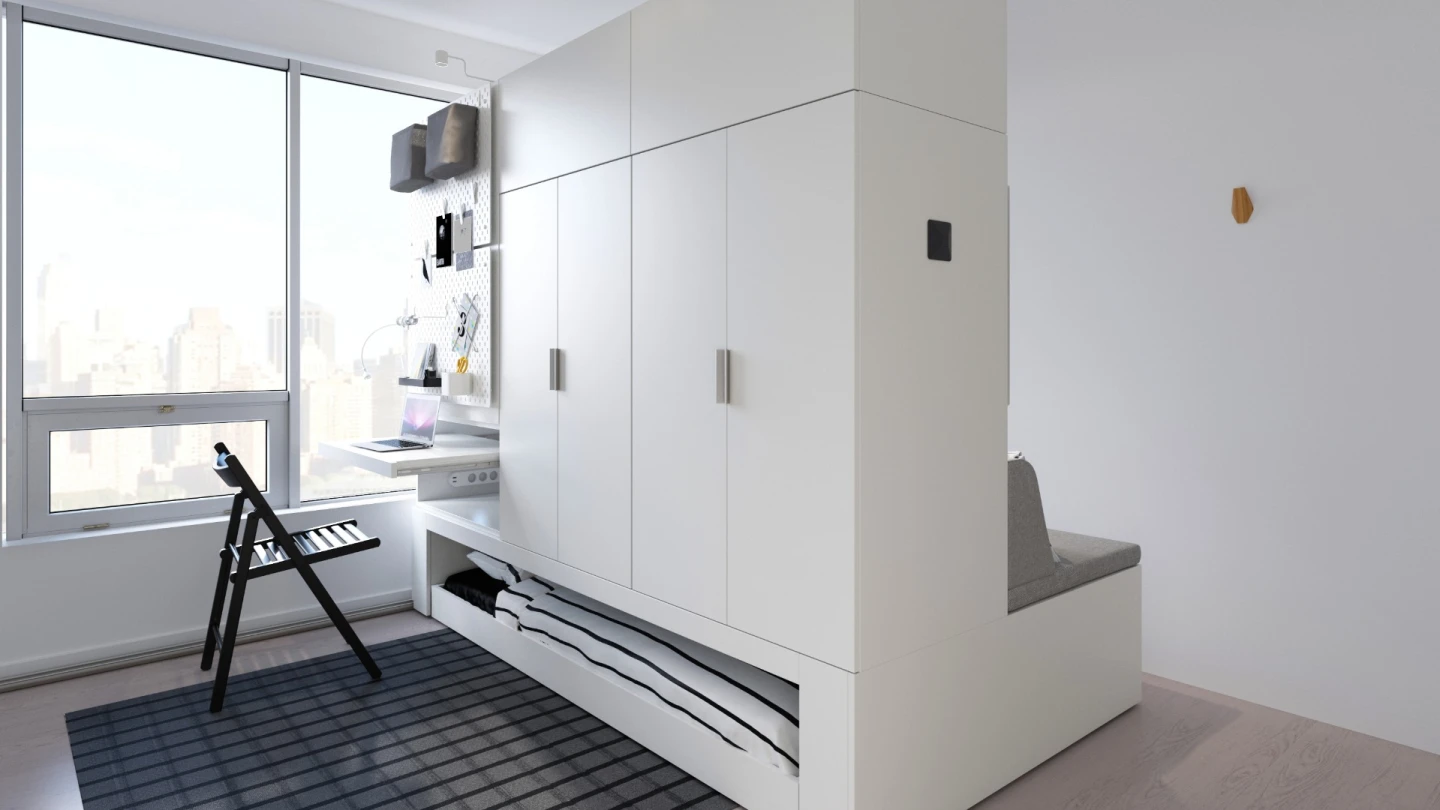 IKEA has revealed its innovative Rognan robotic furniture platform, designed to make small living easier