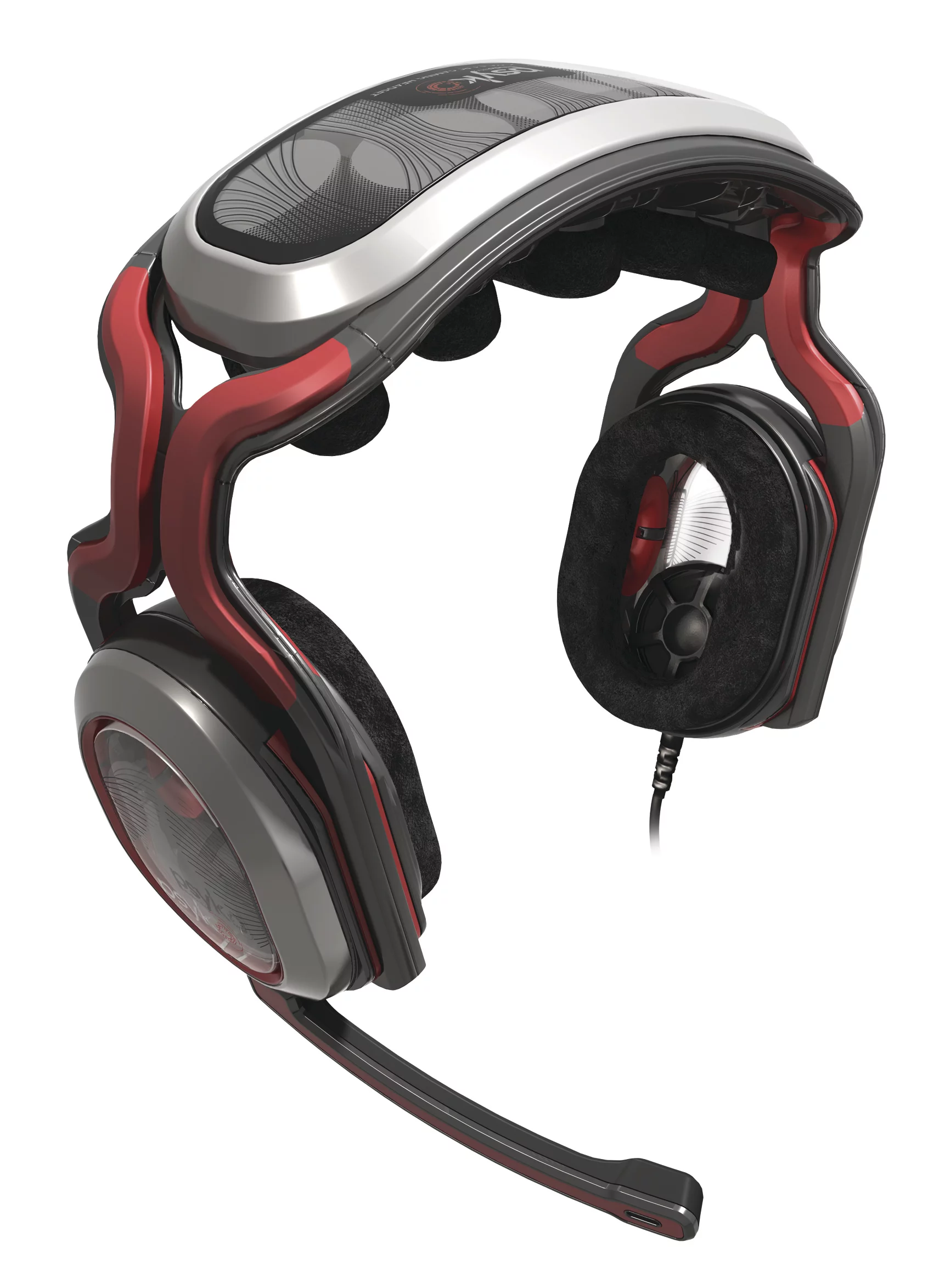 WaveGuides feed sounds from the speakers into the ear cups