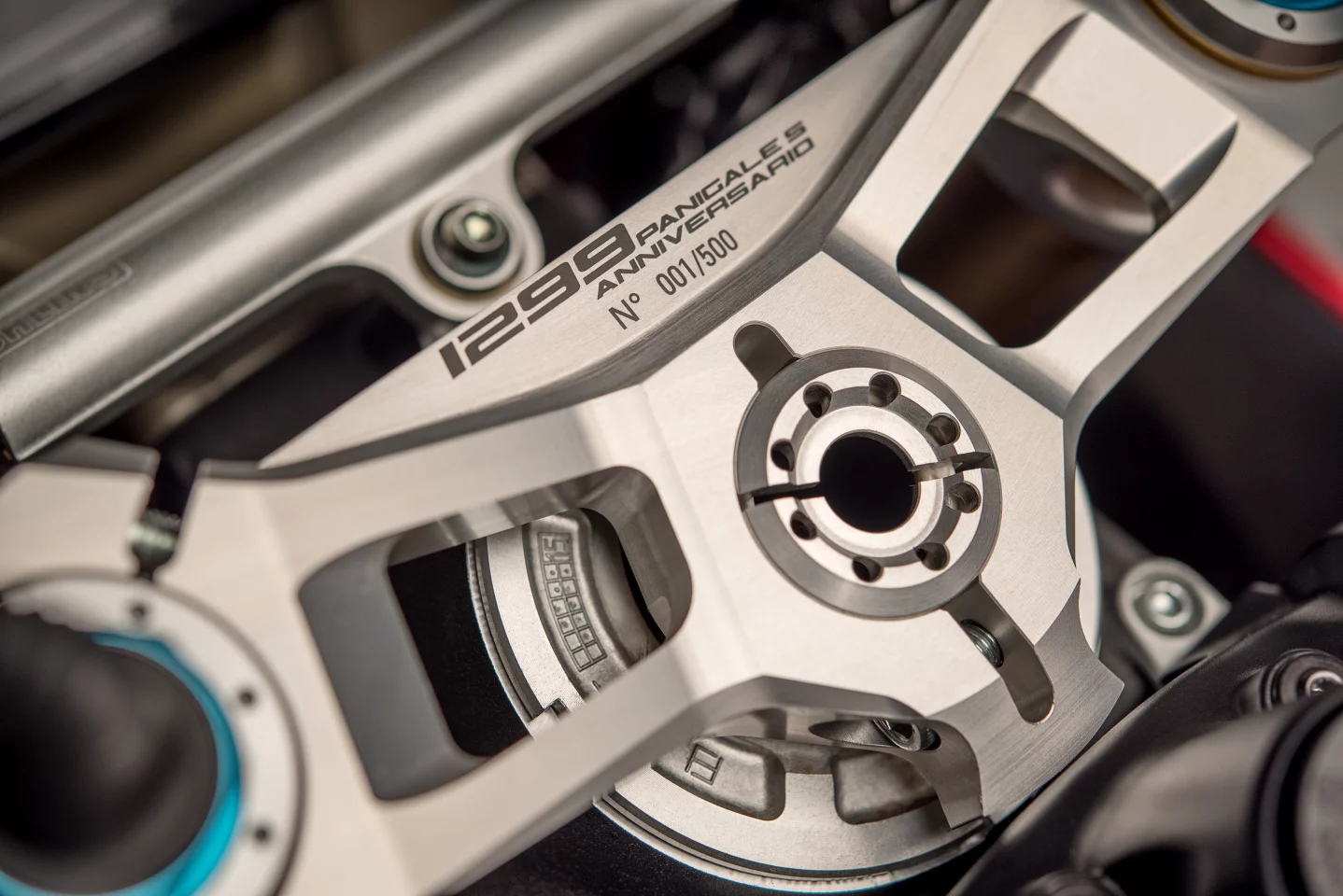 Each bike has its production number etched on