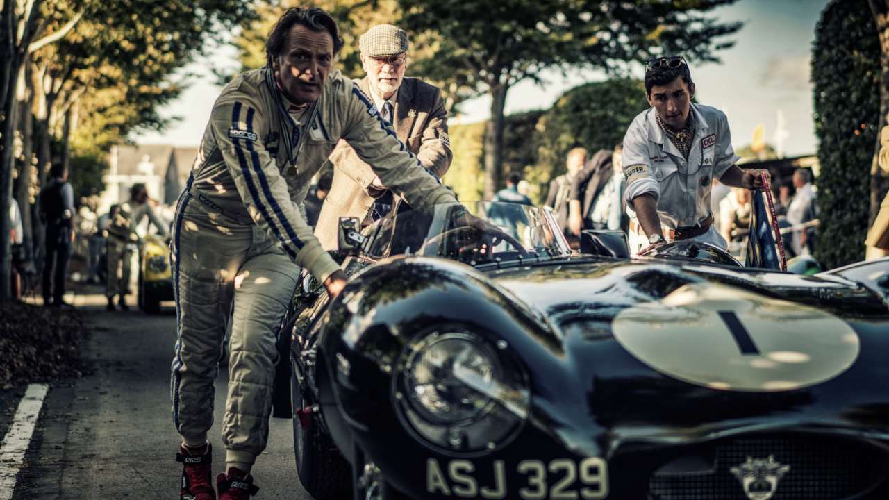 The Goodwood Revival celebrates motorsport, aviation and fashion of the period 1948–1966