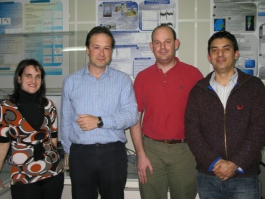 Research team (left to right): Estibalitz Asua, Victor Etxebarria, Jorge Feuchtwanger and Alfredo García.Irati Kortabitarte