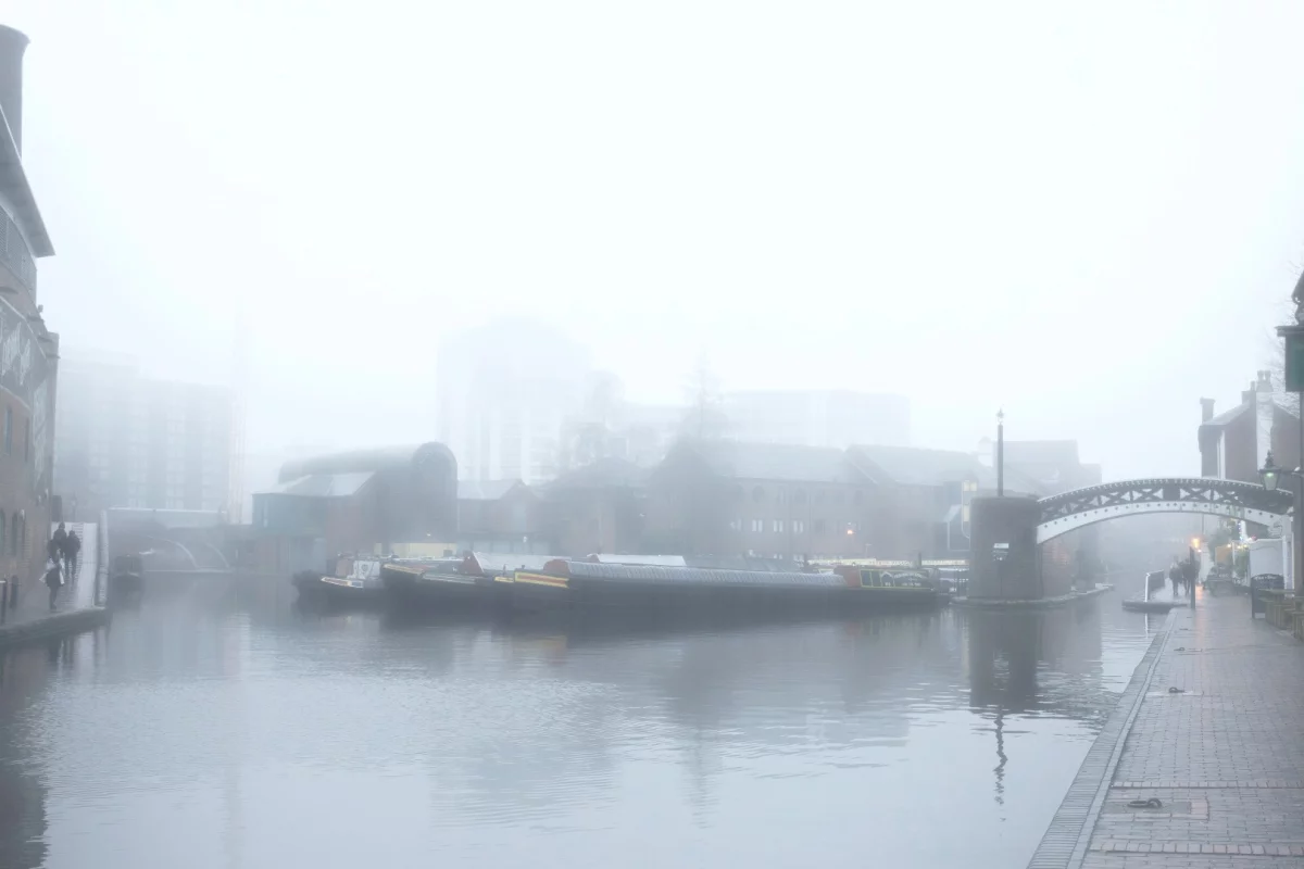 AI can be used to increase the clarity of images taken in severe conditions, such as fog, by combining visible and non-visible images
