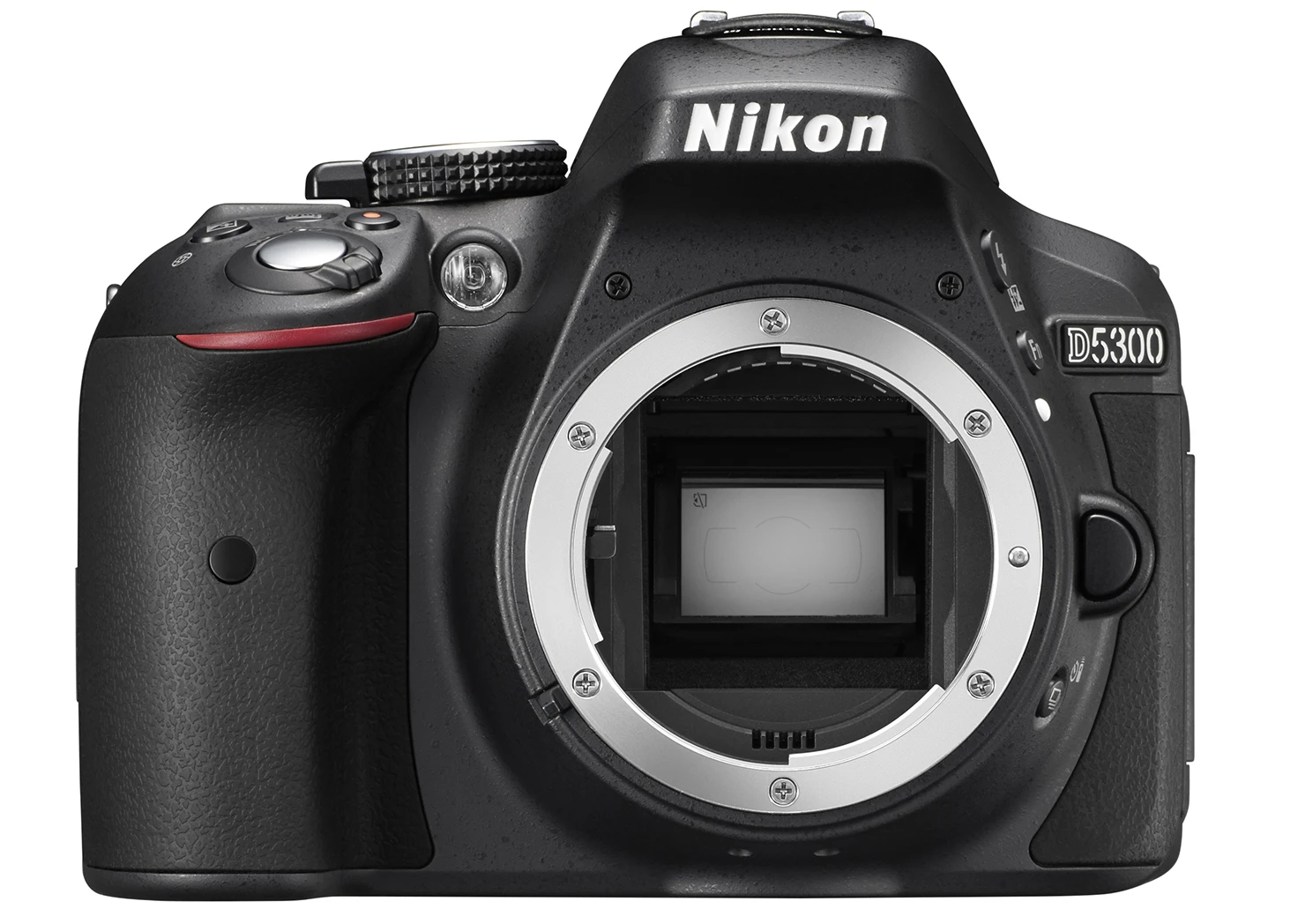 The Nikon D5300 uses a 24 megapixel DX format (23.5 x 15.6 mm) APS-C CMOS sensor