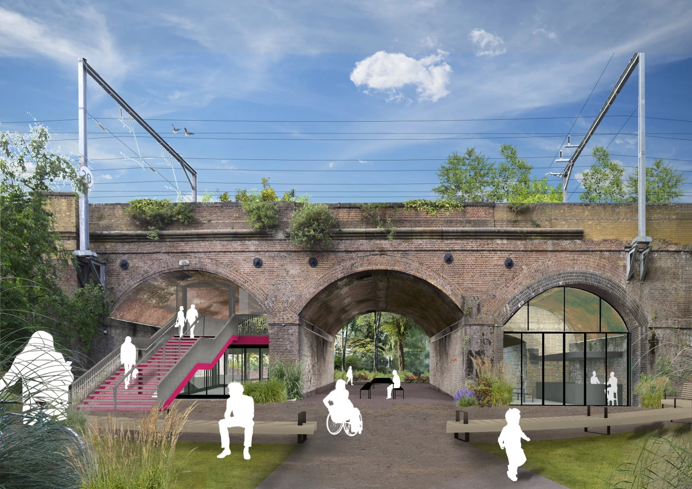 The Camden Highline will include a children's play area, volunteer-run allotments, an outdoor classroom, and more
