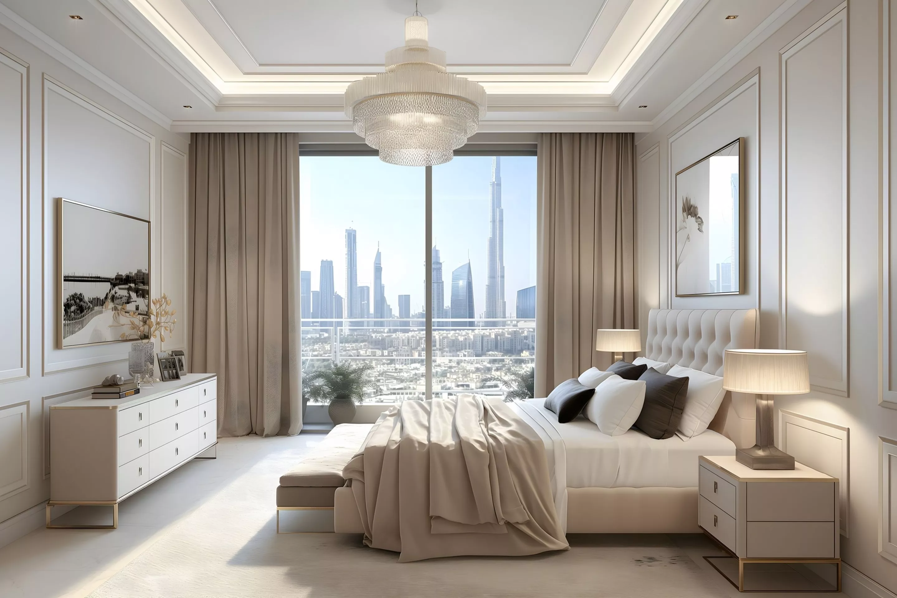 The Tiger Sky Tower will include 18 ultra-luxury penthouse towers offering views of the Burj Khalifa