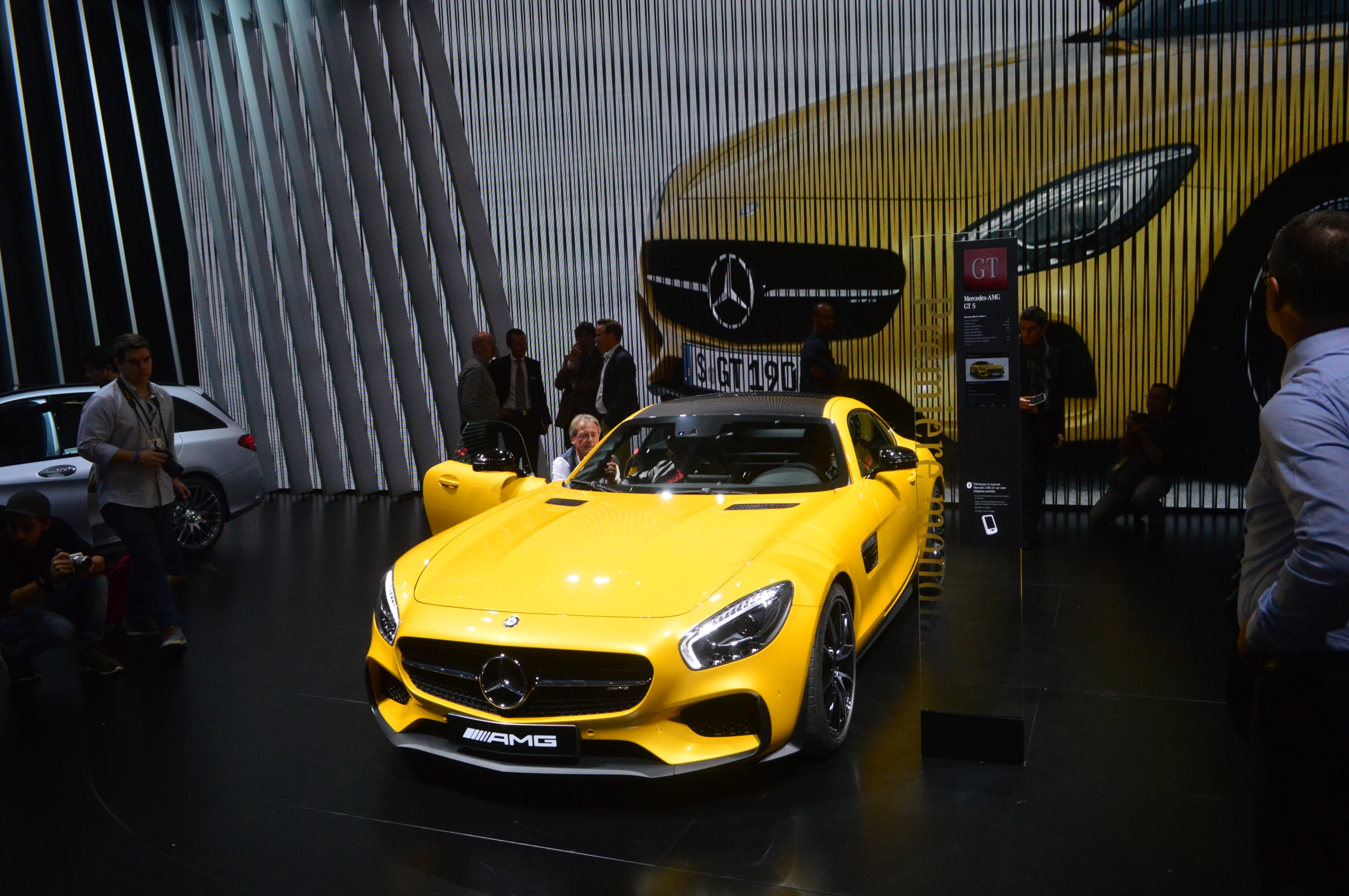 The 2016 AMG GT S at the Paris Motor Show (Photo: C.C. Weiss/Gizmag)