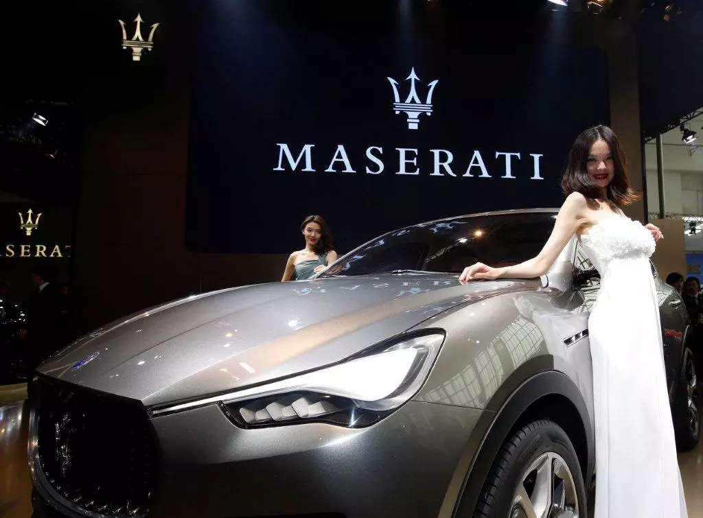 The Maserati Kubang at Beijing today