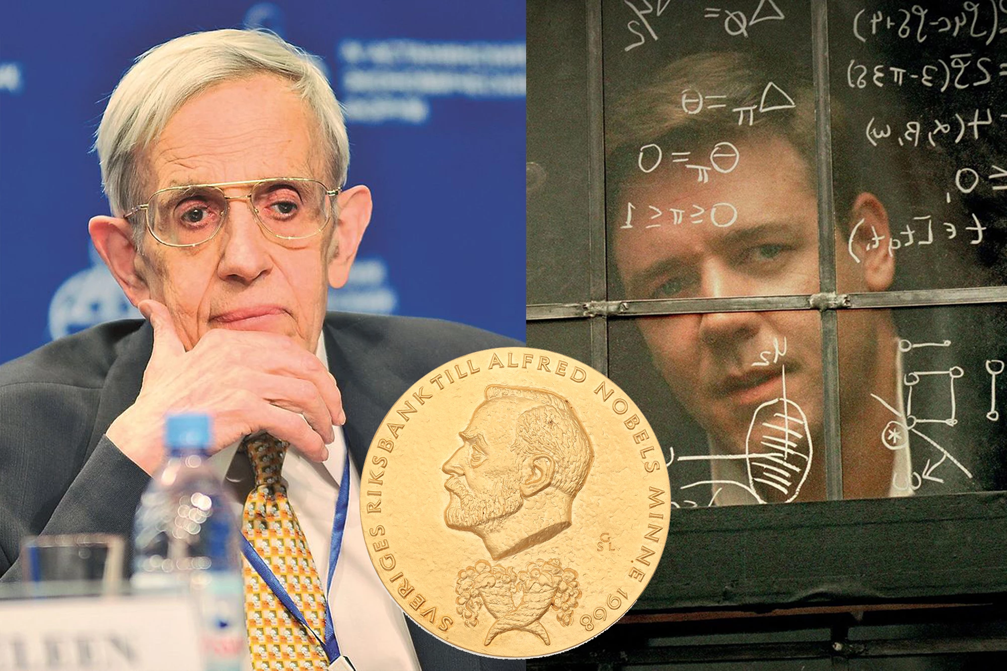 John F Nash’s struggles with mental illness and his recovery became the basis for Sylvia Nasar's biography, A Beautiful Mind, as well as the film of the same name starring Russell Crowe, and made Nash's story internationally known