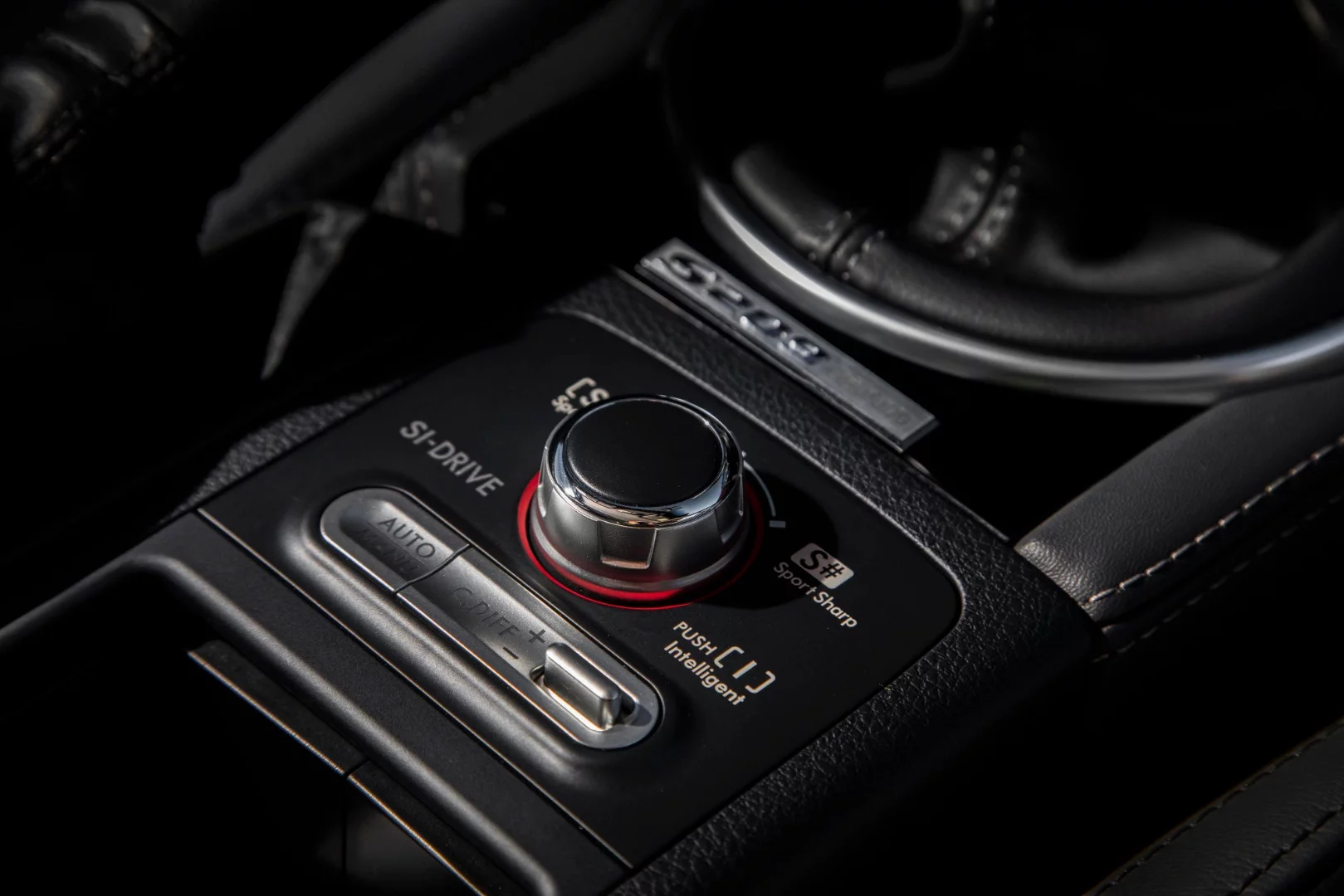 The Driver Controlled Center Differential from the WRX STI is still present in the S209