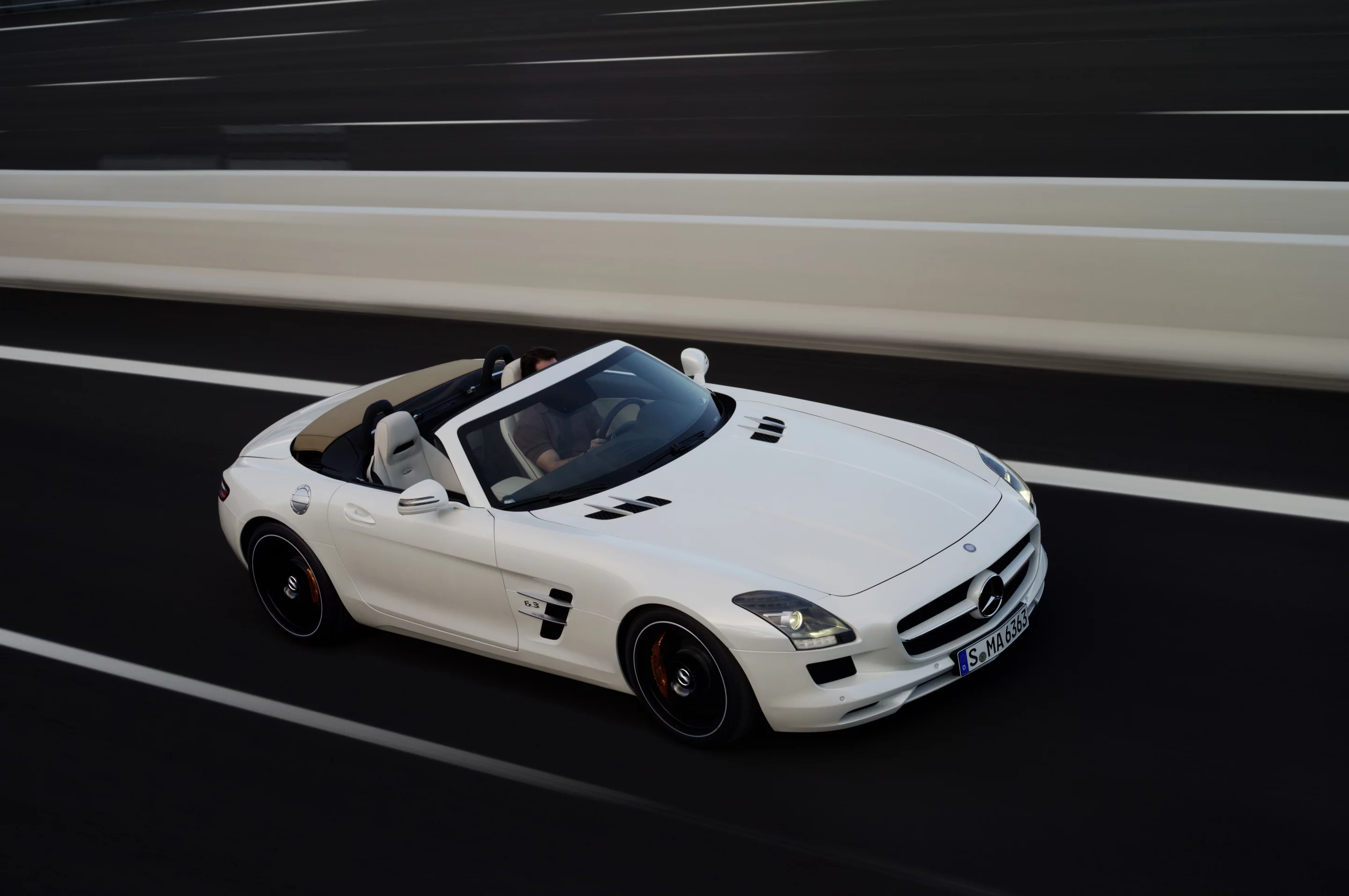 The Mercedes-Benz SLS AMG Roadster