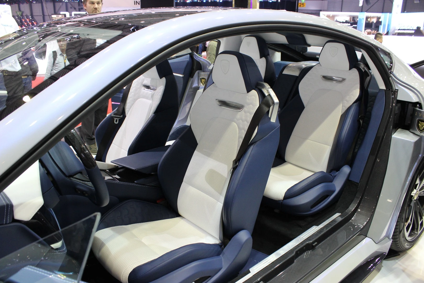 A look at the four-seat interior