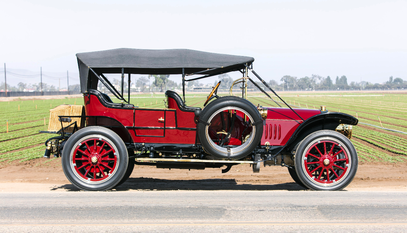 2018 Monterey Car Week Auction Report | 1913 Mercedes 28/60hp Phaeton | Failed to reach reserve price. High bid: $720,000 | Estimate: from $800,000 to $1,000,000 | Auction: Bonhams | Lot 109 | Official Description