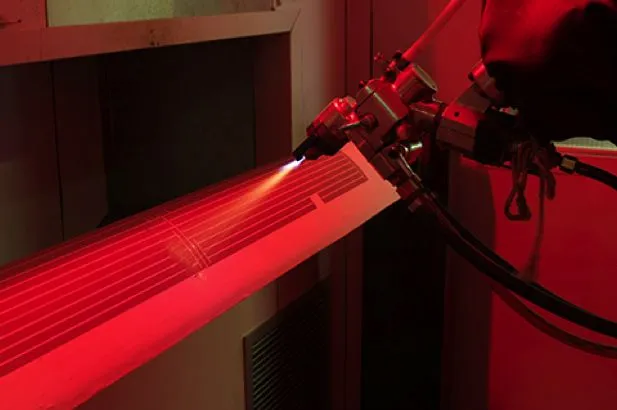 The ON-WINGS system being lab-tested