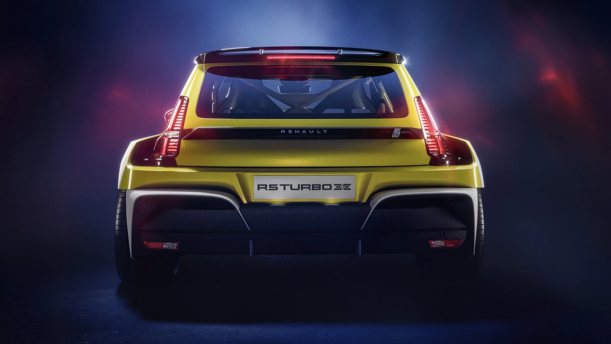 The R5 Turbo 3E gets my vote for rear end of the year in 2025