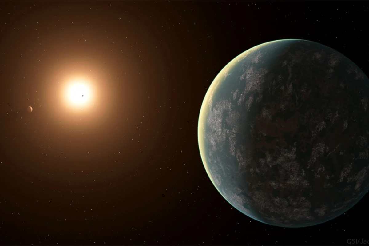 An artist's impression of GJ 357 d