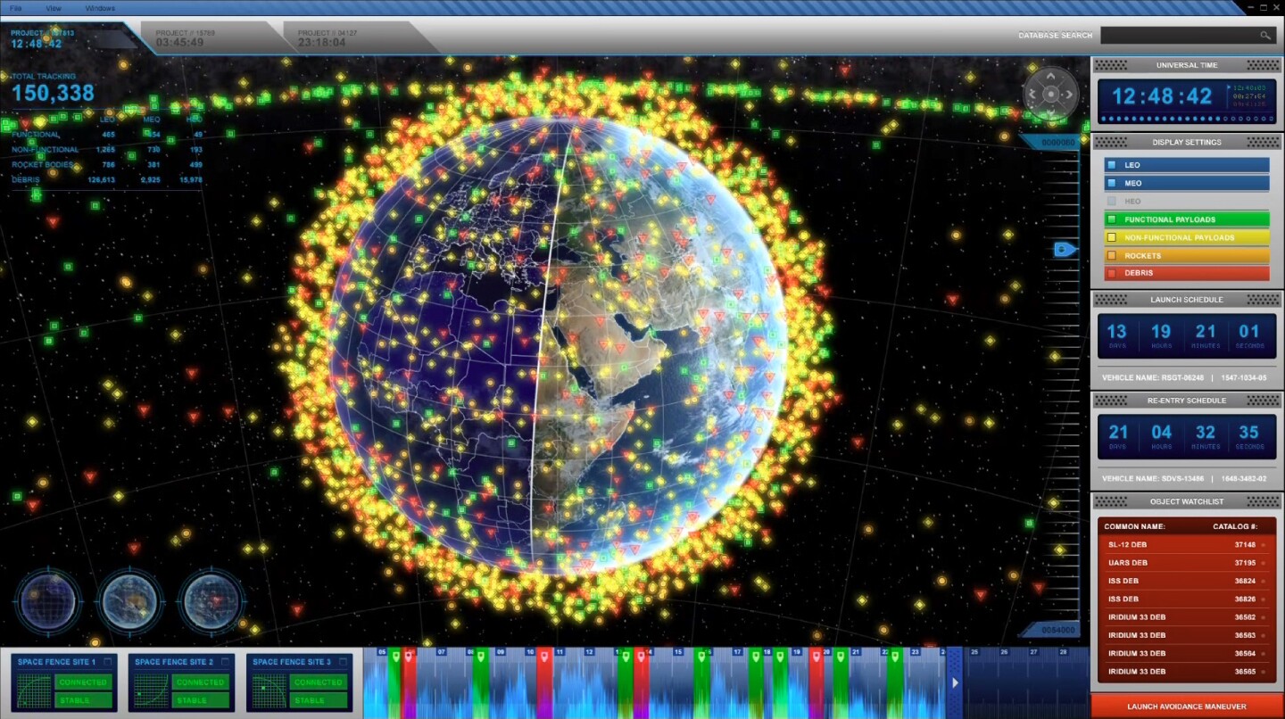 Once complete, the Space Fence is expected to track hundreds of thousands of satellites and debris orbiting the Earth
