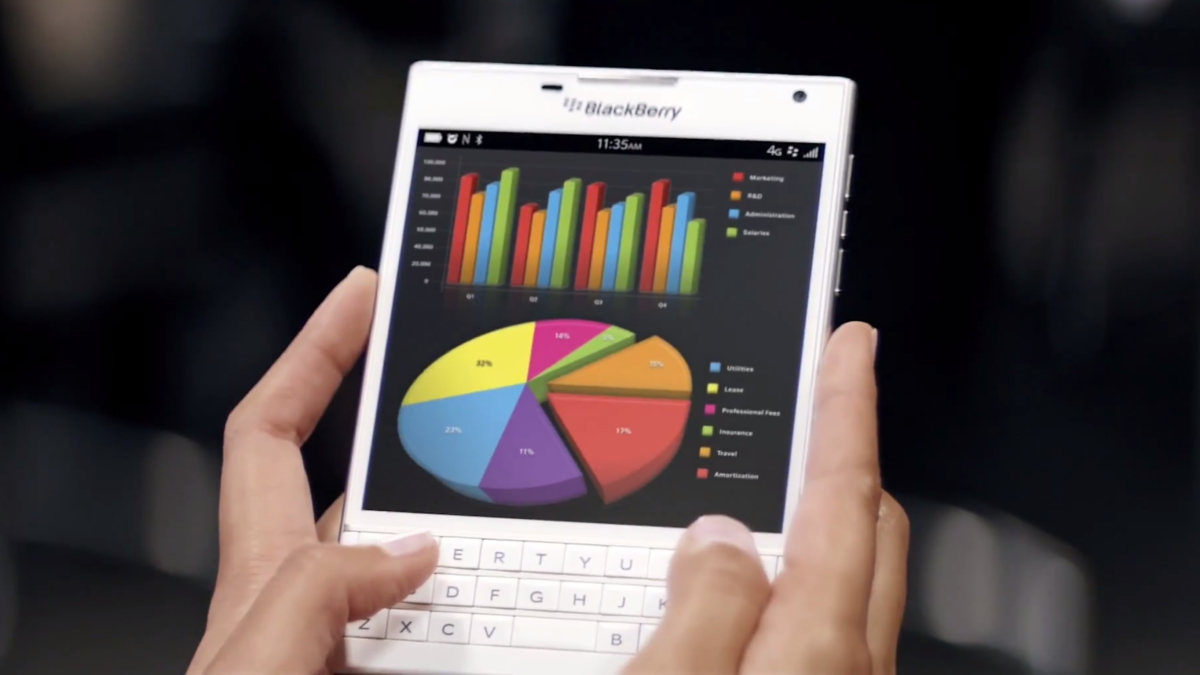 The device is aimed squarely at business users