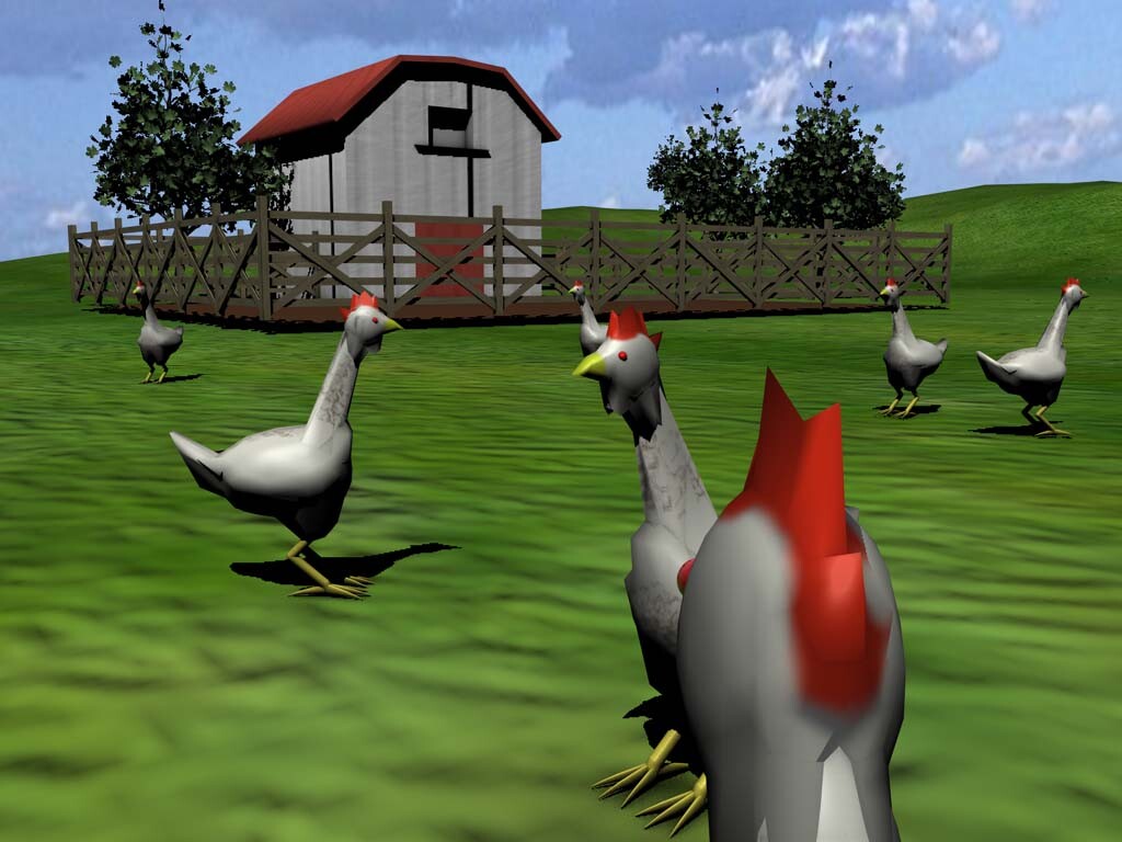 Second Livestock - the happy free range chicken simulator