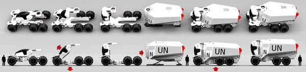 The A.N.T employs a number of intelligent design features that allow for swift aid distribution