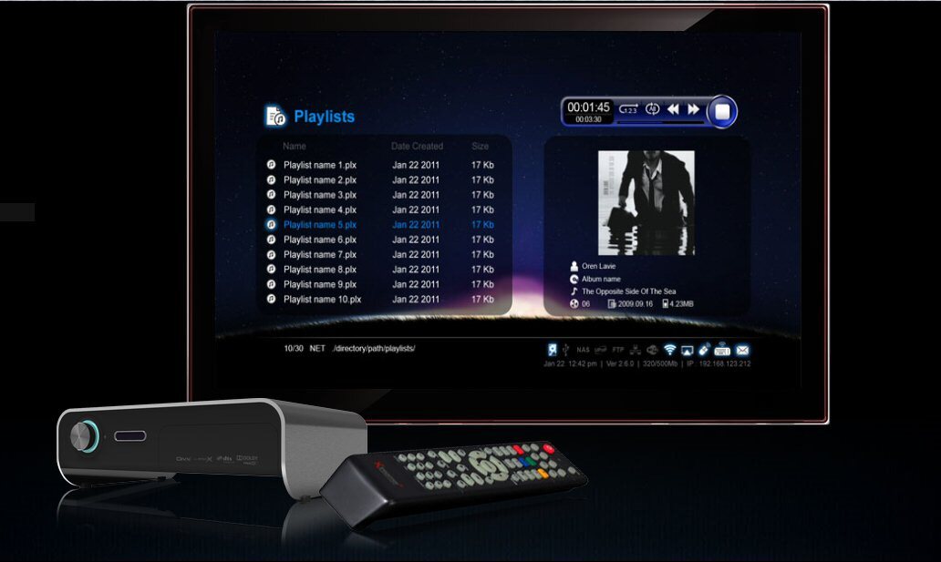 Xtreamer has announced the launch of a new media player and streamer which has a 3.5-inch drive bay, USB 3 and HDMI connectivity and is capable of wireless streaming, and is compatible with Apple's AirPlay