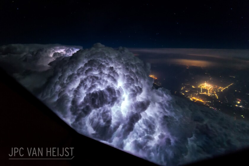 A remarkable weather shot