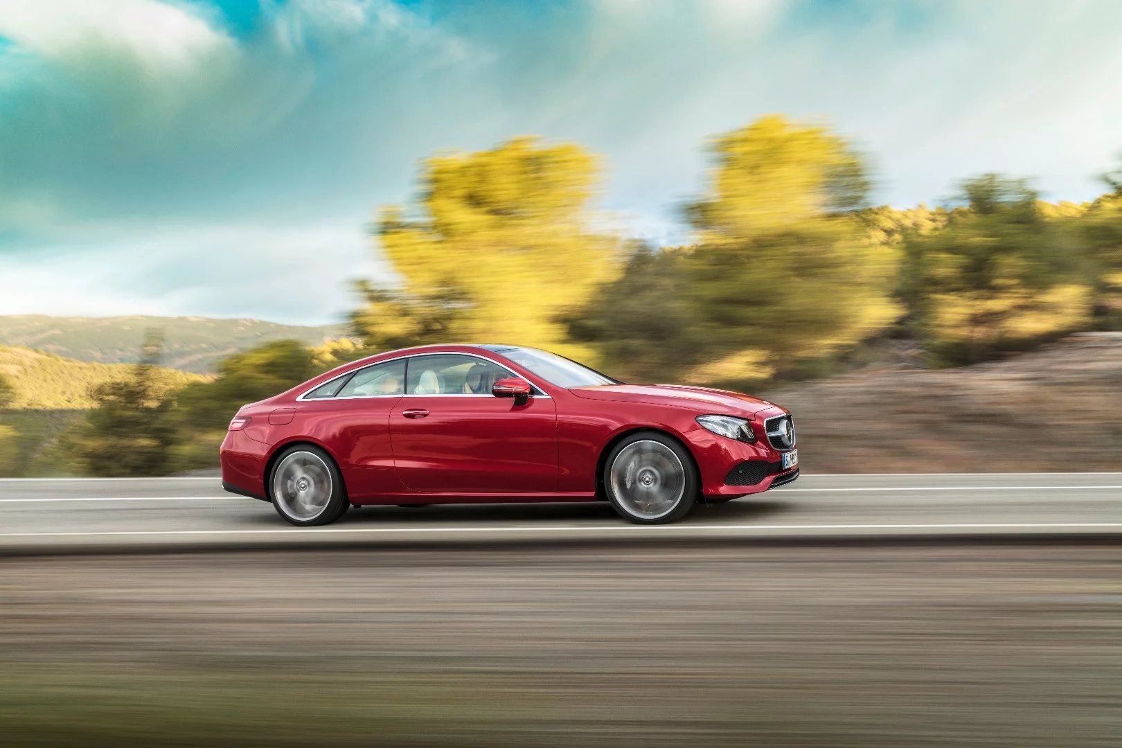 The new E-Class Coupe is bigger than the outgoing model