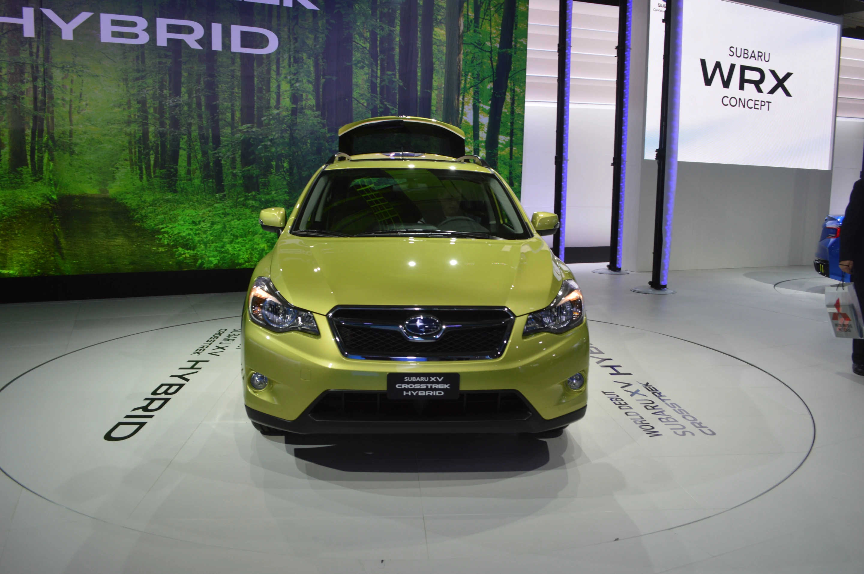 Subaru's first production hybrid debuts at the 2013 NY International Auto Show
