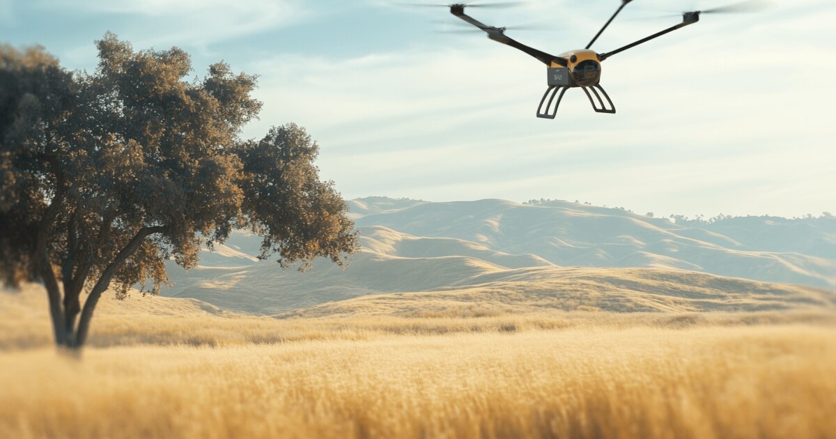 American drone sets record for longest electric flight