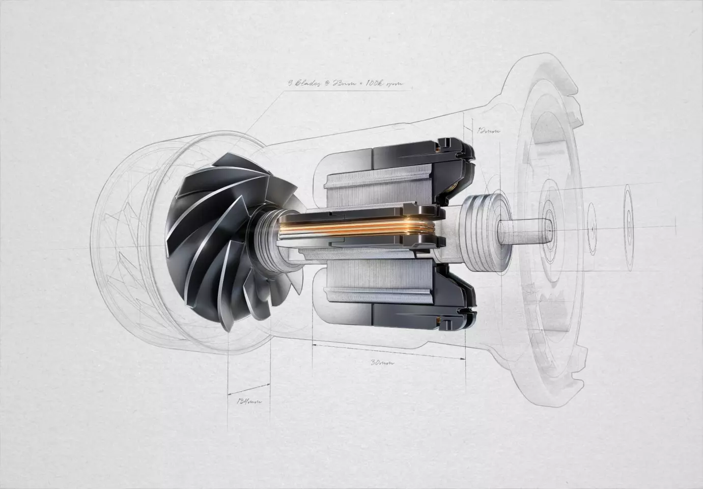 Rumor has it, the Dyson 360 Vis Nav was found in one of Da Vinci's Codex Atlanticus. We could've had this thing hundreds of years ago if the pages weren't stuck together