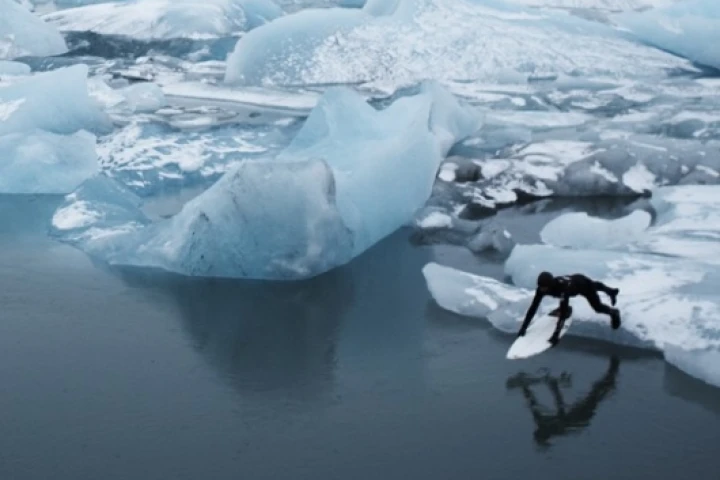 Rip Curl's H-Bomb heated wetsuit, in testing in the Arctic Circle
