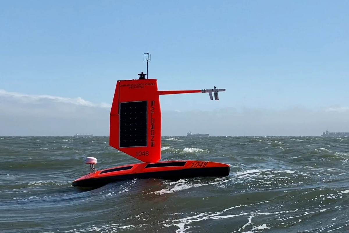 The storm-chasing Saildrones are expected to encounter winds of more than70 mph and waves over 10 feet