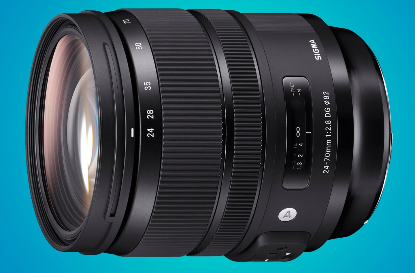 The Sigma 24-70-mm F2.8 DG OS HSM Art lens features optical stabilization