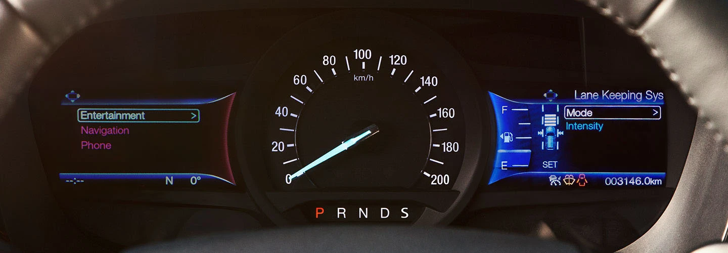 Ford Everest: Digital driver display