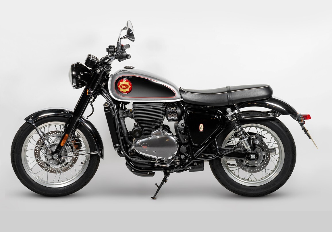 The 2022 BSA Gold Star 650's Dawn Silver color will probably be a very popular choice