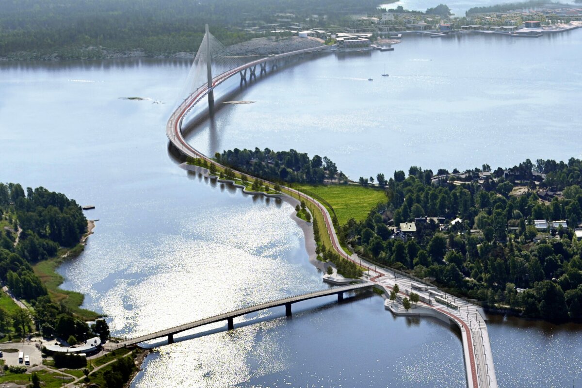 Is Finland's new car-free bridge the longest of its kind in the world?