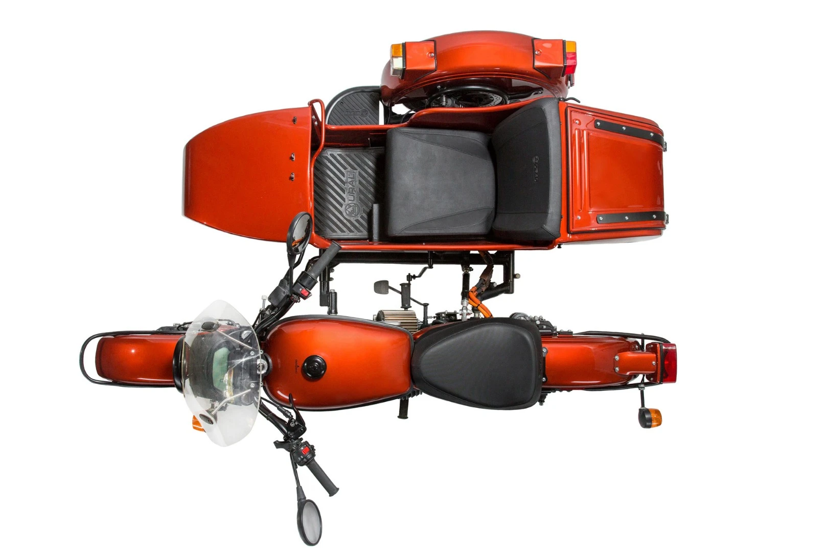 Ural's electric prototype: accelerates quickly "for a Ural"