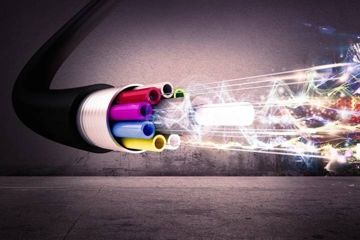 Engineers have broken a data transmission speed record using optical fibers