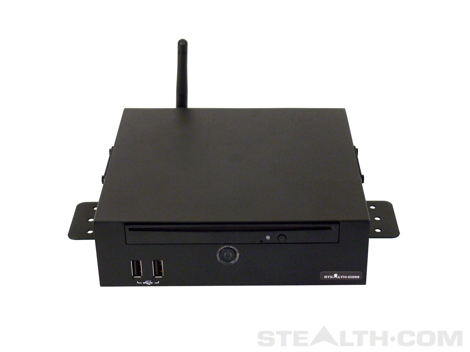 The device is available with chassis rack mount brackets